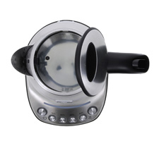 vista superiore bollitore kottea