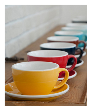 Tazzine da caff&egrave; espresso teal 8cl loveramics