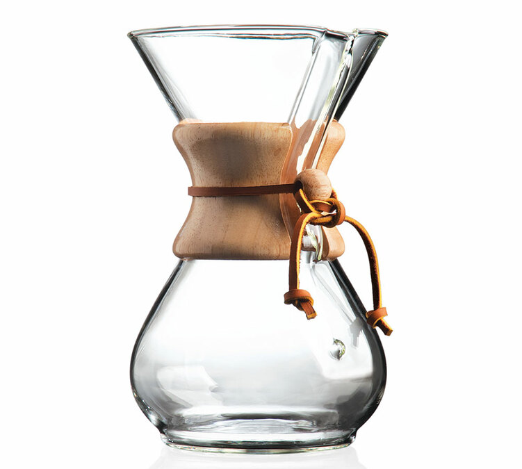 caffettiera chemex 6 tazze