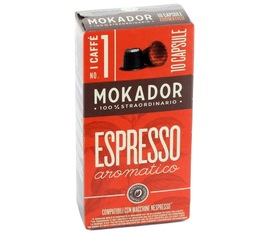 10 capsule compatibili Nespresso* Original Aromatico – Mokador
