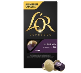 10 capsule compatibili Nespresso* Original Supremo – L'Or Espresso