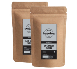 Les Petits Torréfacteurs - Caffè macinato - Gusto Vaniglia 2 x 125 g 