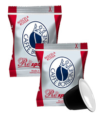 200 capsule compatibili Nespresso* Original - Caffé Borbone Respresso Miscela Rossa