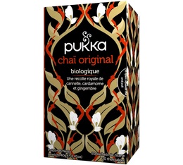 Tè nero Chai originale biologico - 20 bustine - PUKKA