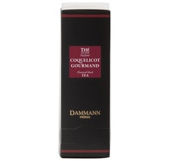 Dammann Frères - Tè nero Coquelicot Gourmand - 24 bustine Cristal