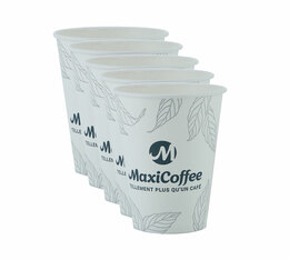 MaxiCoffee - Confezione da 500 bicchieri monouso da 25 cl