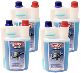 Puly MILK® - Detergente liquido per la pulizia del Sistema Latte 4 x 1L