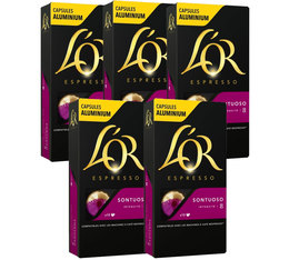50 capsule compatibili Nespresso* Original Sontuoso – L'Or Espresso