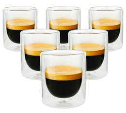 Pylano - 6 Bicchieri doppia parete - Mila 10 cl 