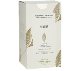 George Cannon - Tè verde Sencha pure origin biologico - 20 bustine