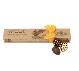 Café-Tasse - 9 ovetti di cioccolato assortiti