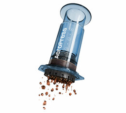 AEROPRESS - Caffettiera portatile Clear Azzurra