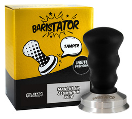 BARISTATOR  - Tamper da caffè ad alta precisione in alluminio nero 58,6 mm  
