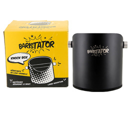 BARISTATOR - Knock box in acciaio inox nero