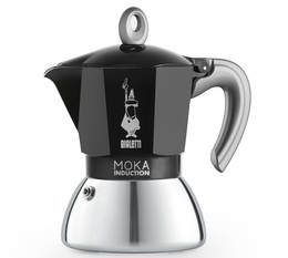 Bialetti - Moka per induzione - Moka Induction Nera 6 tazze