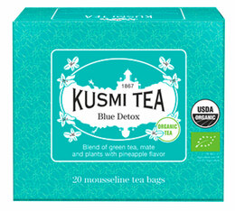 Kusmi Tea - Tè verde e Maté Blue Detox 20 bustine