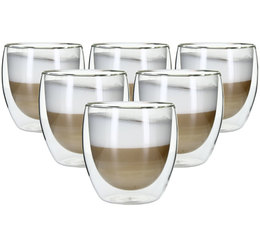 Bodum - 6 Bicchieri doppia parete - Pavina 25 cl