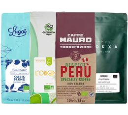 Esclusiva MaxiCoffee - Pack caffè in grani Biologico 1 kg 