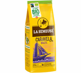 La Semeuse - Caffè in grani - Caravela Brezil - Bio - Fairtrade - 500 g