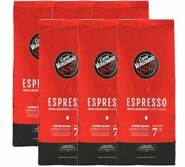 Caffè Vergnano - Caffè in grani - Espresso - 6 x 1 Kg