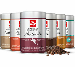 Illy - Caffè in chicchi - Arabica Selezione Degustazione - 6 x 250 g