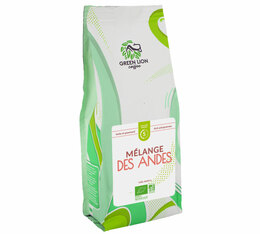 Green Lion Coffee - Caffè in grani Bio -  Per professionisti - Le Mélange des Andes 1 kg