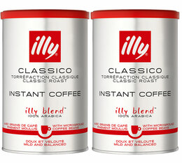 Illy - Caffè solubile - Torrefazione Classico Vellutato in scatola - 2 x 95 g