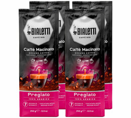 Bialetti - Caffè macinato - Perfetto Moka Delicato 4 x 250 g