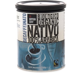 Goppion Caffè - Caffè macinato - Decaffeinato bio Nativo 100% arabica 250 g