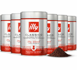 Illy - Caffè macinato - Speciale Filtro 6 x 250 g