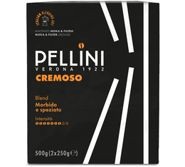 Pelllini - Caffè macinato N°20 Cremoso  2x 250 g