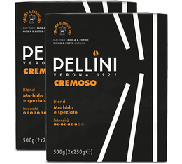 PELLINI - Caffè macinato - N°20 Cremoso - 4x250g