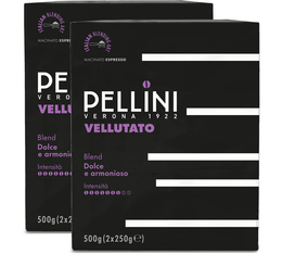 Pellini -  Caffè macinato - Vellutato 4 x 250 g