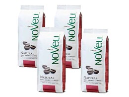 Novell - Caffè in grani Natural 100% Arabica 4 x 250 g