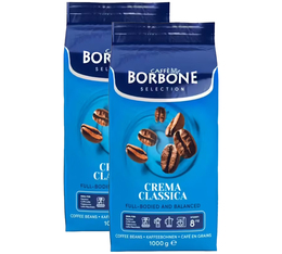 Caffè Borbone - Caffè in grani - Crema classica 2 kg