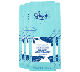 Cafés Lugat - Caffè in grani - Black Mountains 4 x 250 g