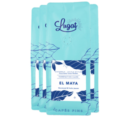 Cafés Lugat - Caffè in grani - El Maya | Guatemala - 4 x 250 g 