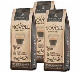 Novell - Caffè in grani Bio Ristretto 3 x 250 g