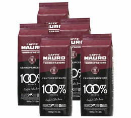 Caffè Mauro - Caffè in grani per uso professionale - Centopercento Arabica 5 x 1 kg