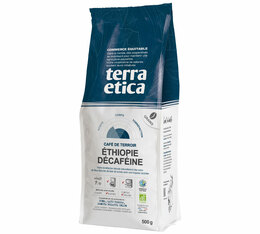 Terra Etica - Caffè in grani - Decaffeinato Etiopia Bio - 500 g