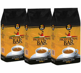 Zicaffè - Caffè in grani - Uso professionale - Professional Bar 3 x 1 kg