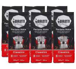 Bialetti - Caffè macinato - Perfetto Moka Classico 6 x 250 g 