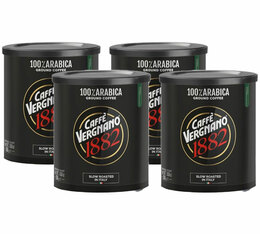 Caffè Vergnano - Caffè macinato - 100% Arabica 4 x 250 g