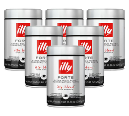 Illy - Caffè macinato - Forte speciale espresso - 6 x 250 g