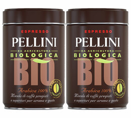 Pellini - Caffè biologico macinato 100% Arabica 2 x 250 g