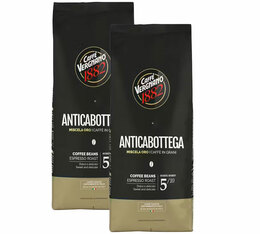Caffè Vergnano - Caffè in grani Antica Bottega 2 x 1 Kg 