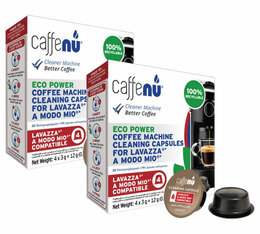 Caffenu - Capsule per la pulizia della macchina da caffè Lavazza a Modo Mio x 8