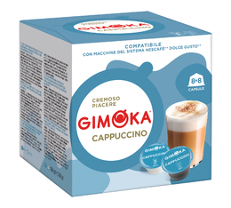 16 capsule compatibili Nescafe* Dolce Gusto* Cappuccino Classico – Gimoka