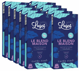 100 capsule compatibili Nespresso* Original Le Blend Maison per uso professionale – Cafés Lugat