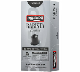 10 Capsule in alluminio compatibili Nespresso - Barista EXCELSOR - OQUENDO
